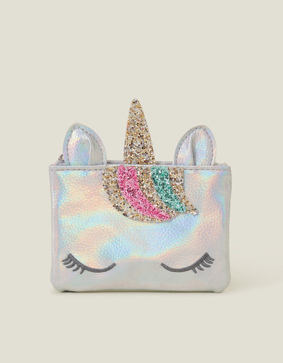 GIRLS IRIDESCENT UNICORN PURSE