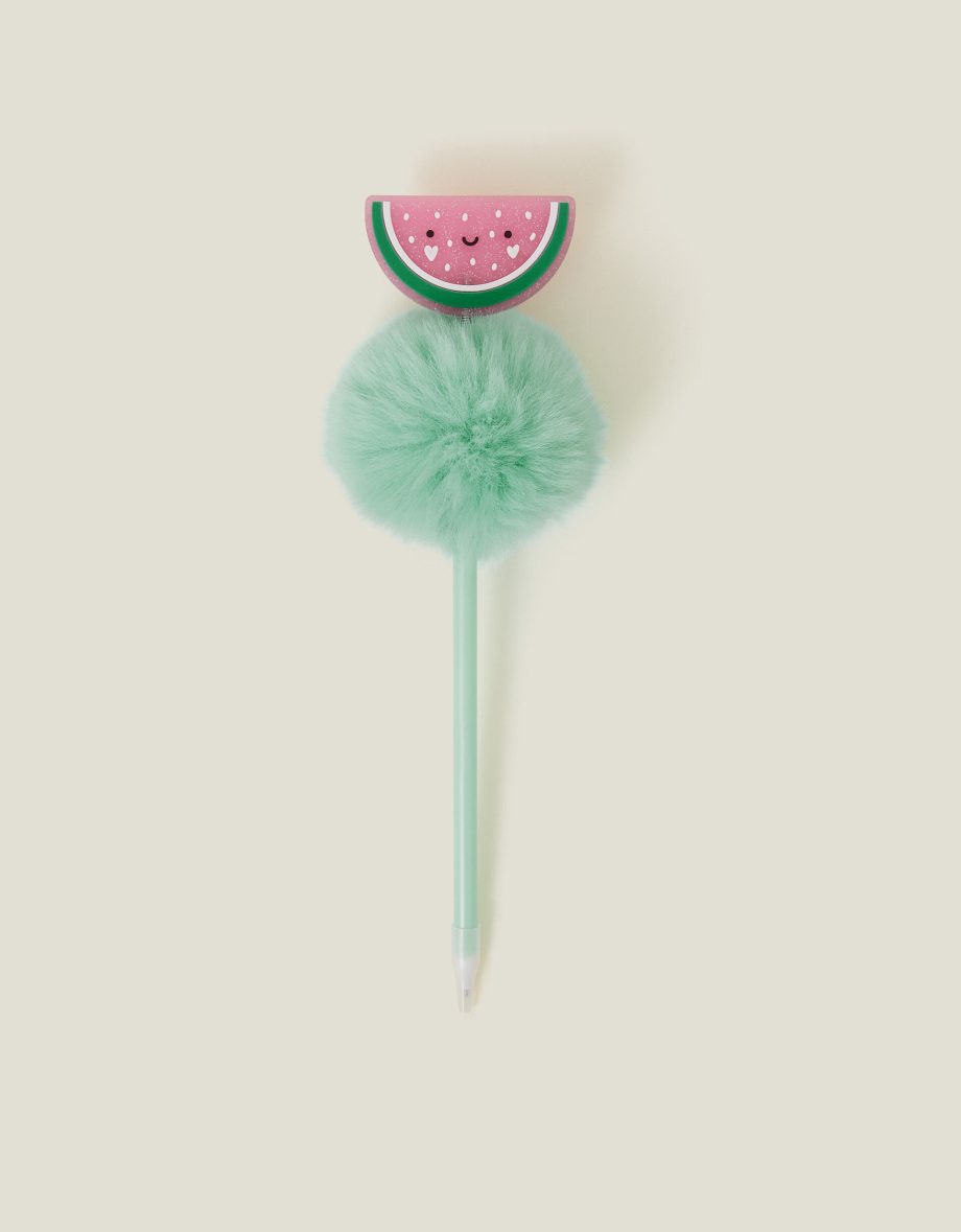 GIRLS WATERMELON POM-POM PEN