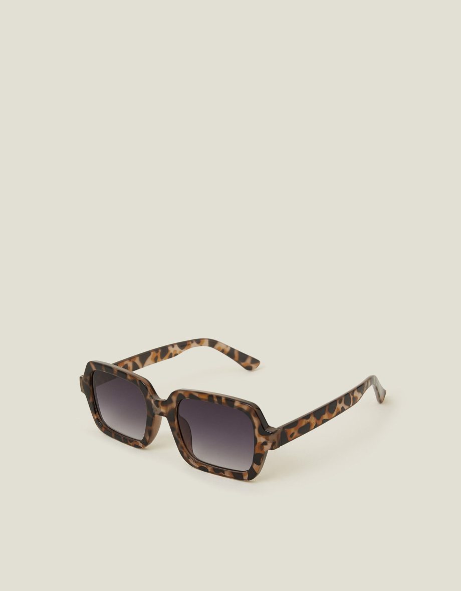 Tortoiseshell Square Sunglasses