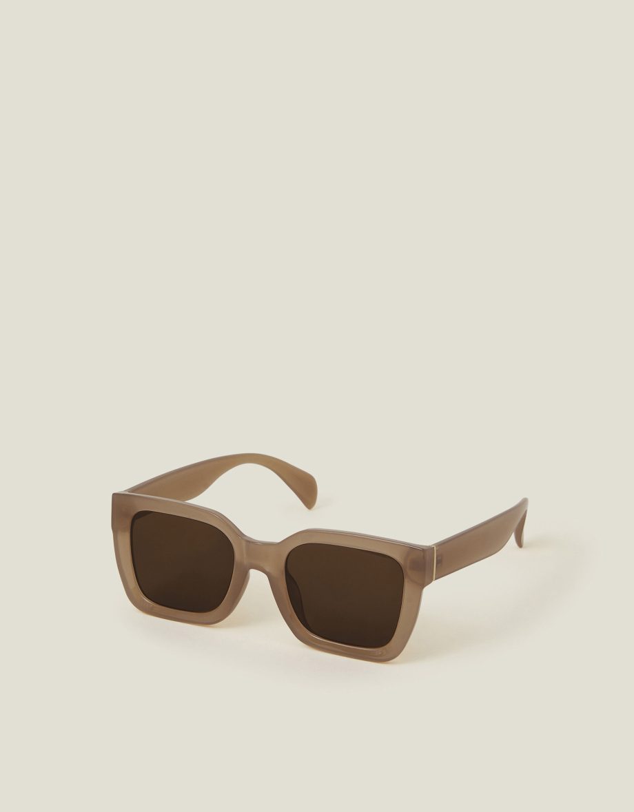 Milky Square Sunglasses