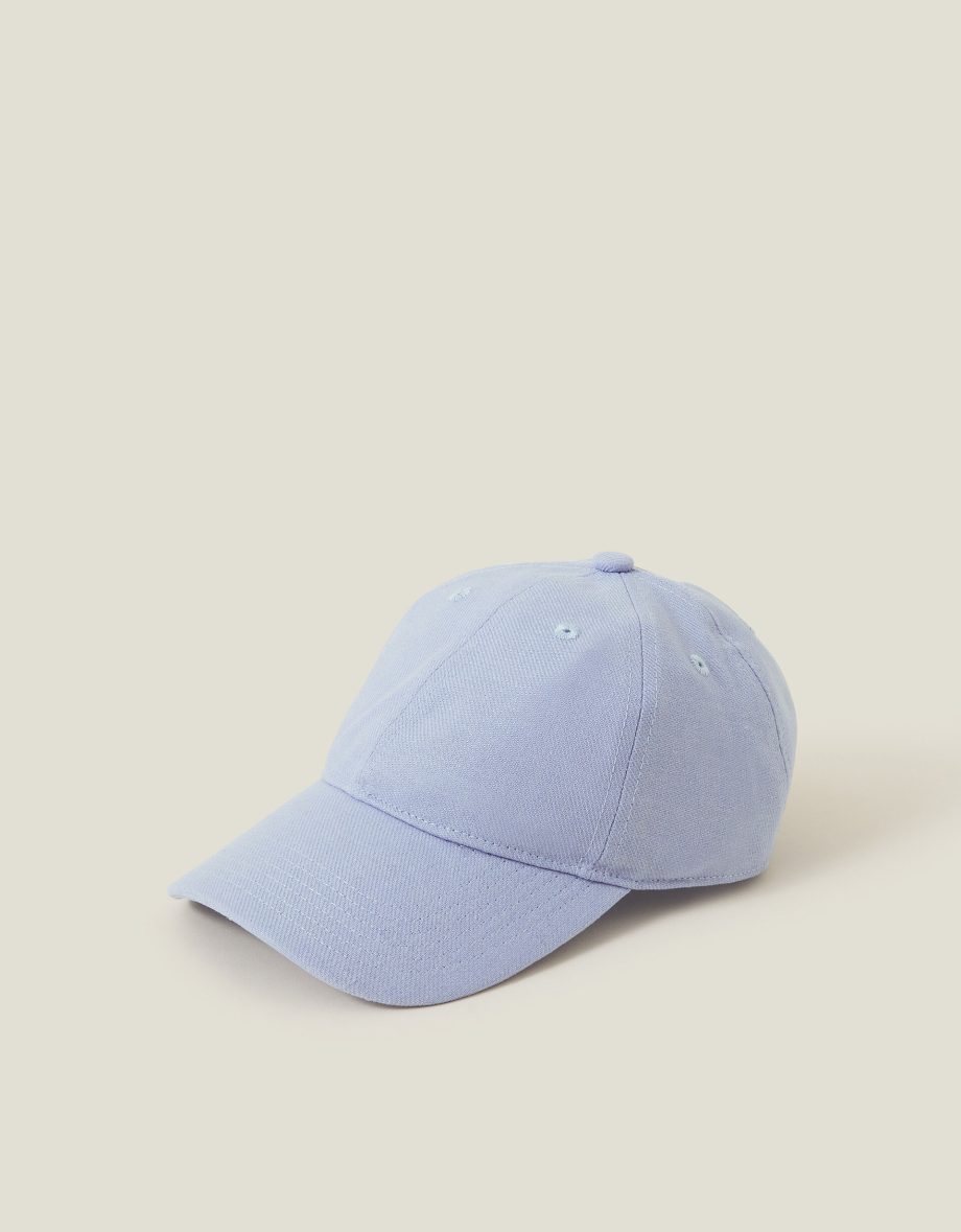 TWILL BASEBALL CAP BLUE