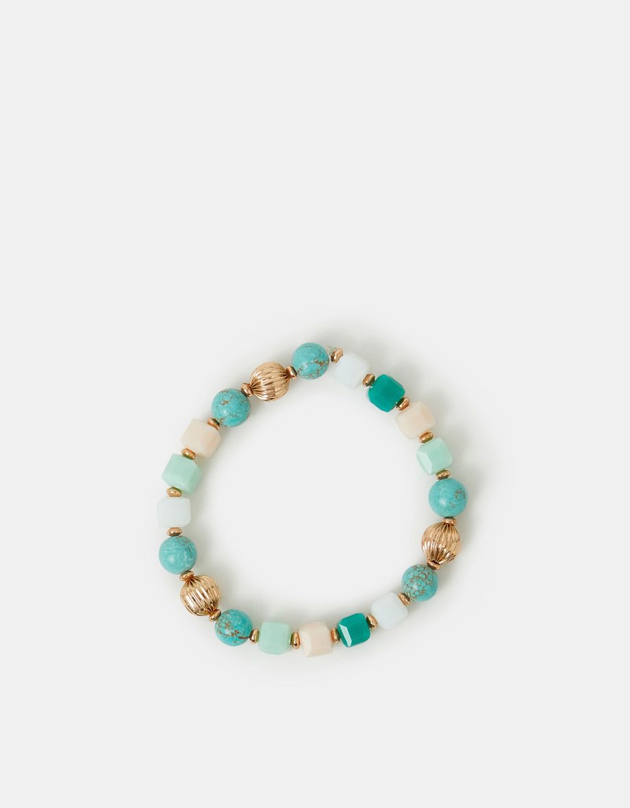 MIX BEAD STRETCH BRACELET