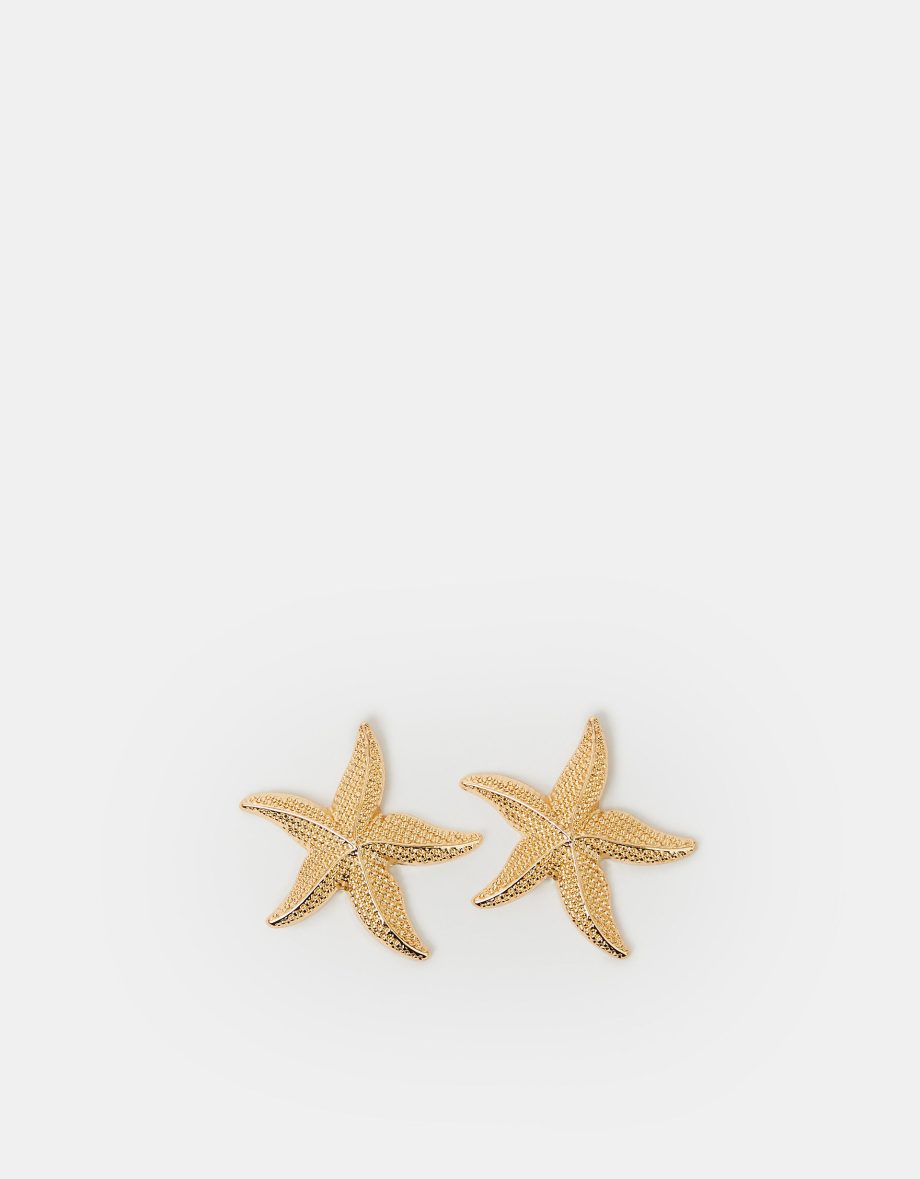 STATEMENT STARFISH STUD EARRINGS