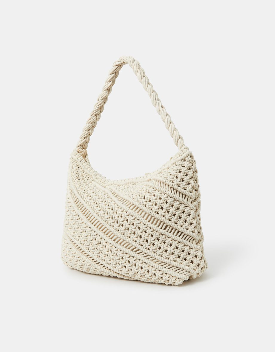 MACRAME SHOULDER BAG