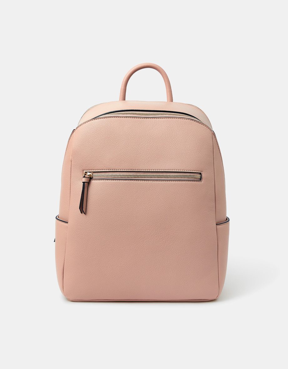 SMART ZIP AROUND BACKPACK PINK