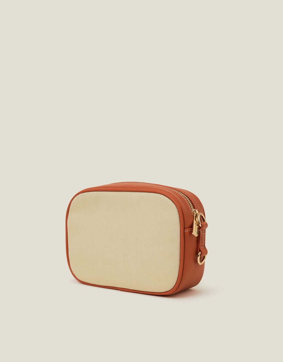 UTILITY CANVAS CROSS-BODY BAG