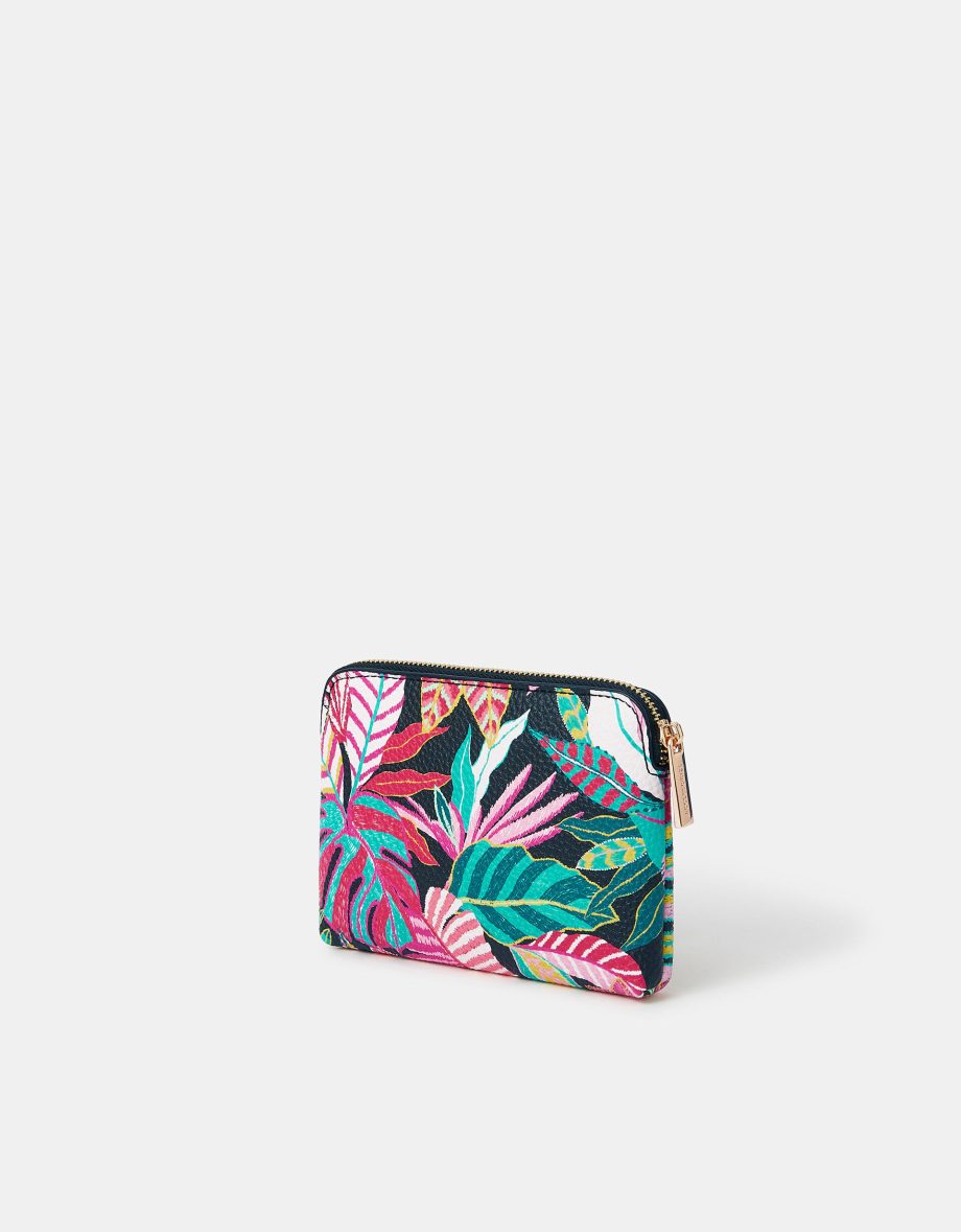 TROPICAL PRINT COIN PURSE