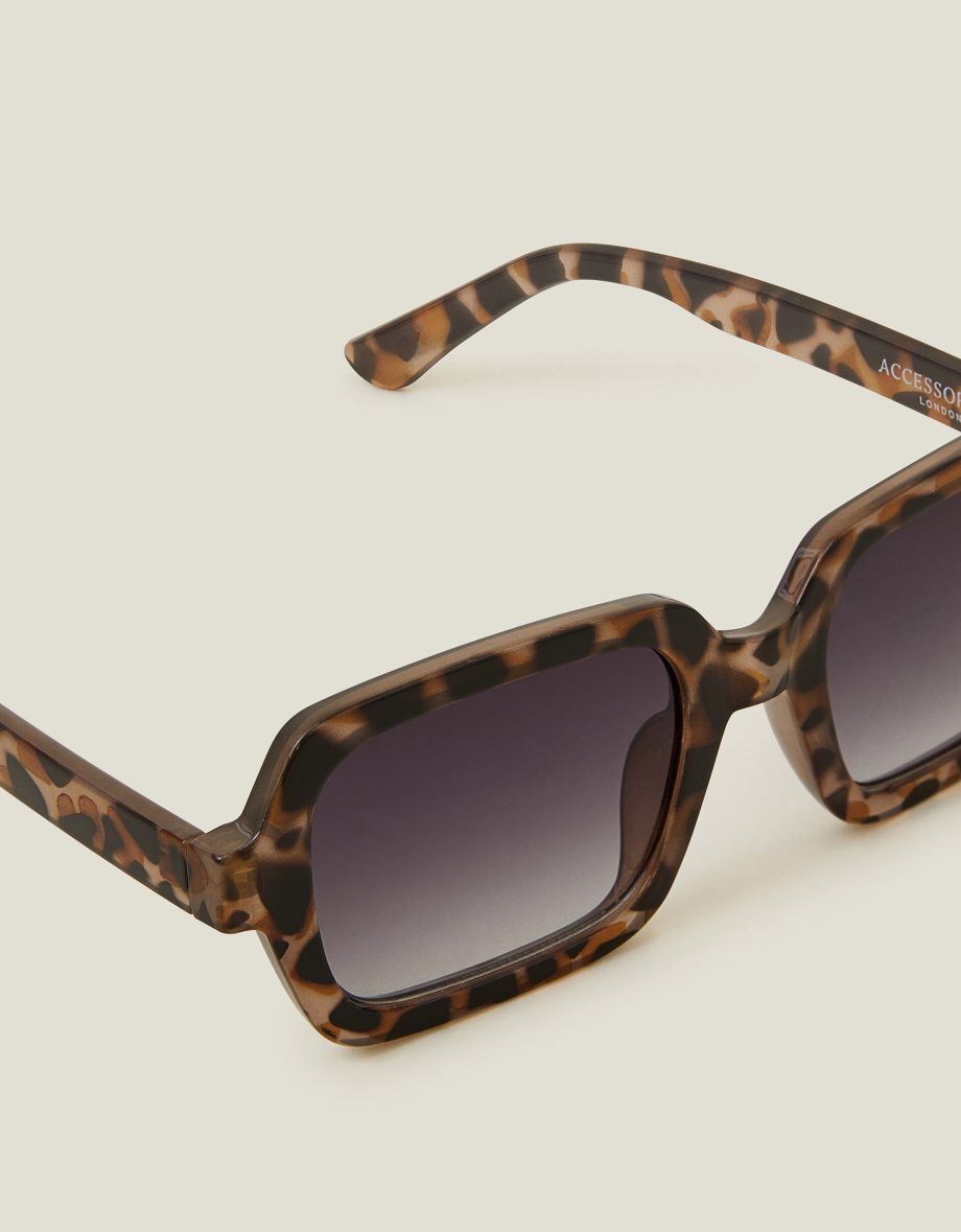 Tortoiseshell Square Sunglasses