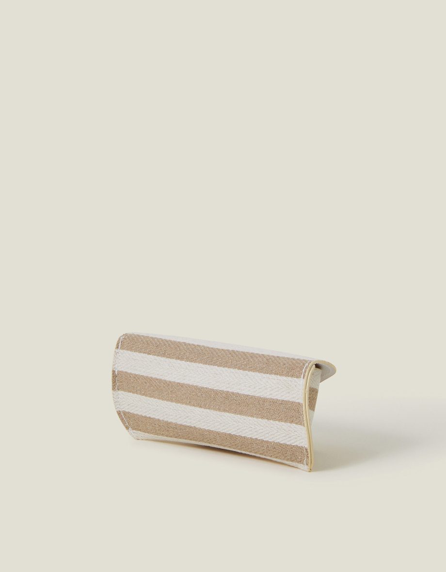 STRIPE STRUCTURED SUNGLASSES CASE