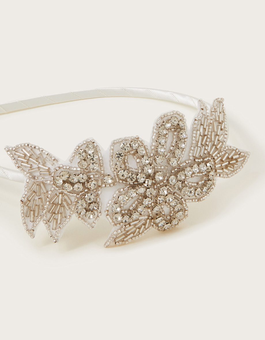 Embellished flower bridesmaid headband