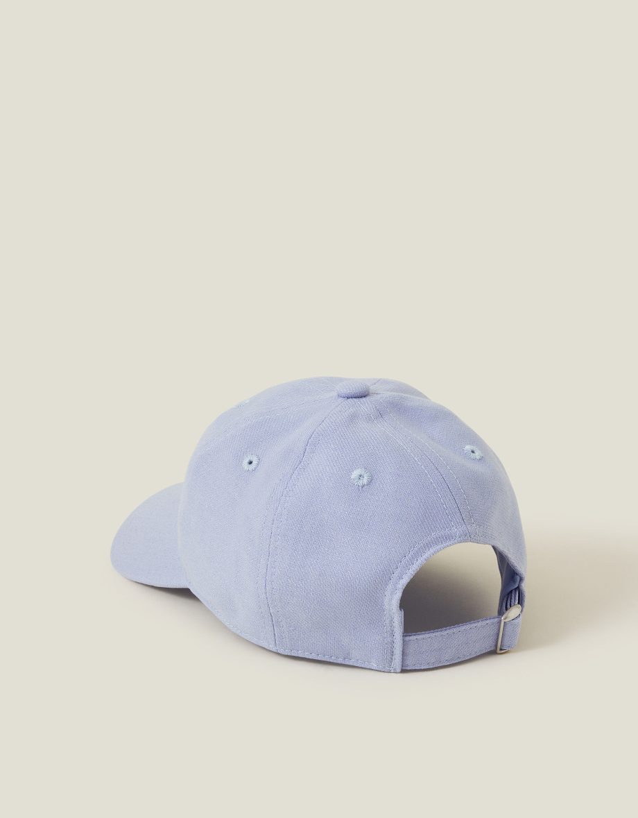 TWILL BASEBALL CAP BLUE