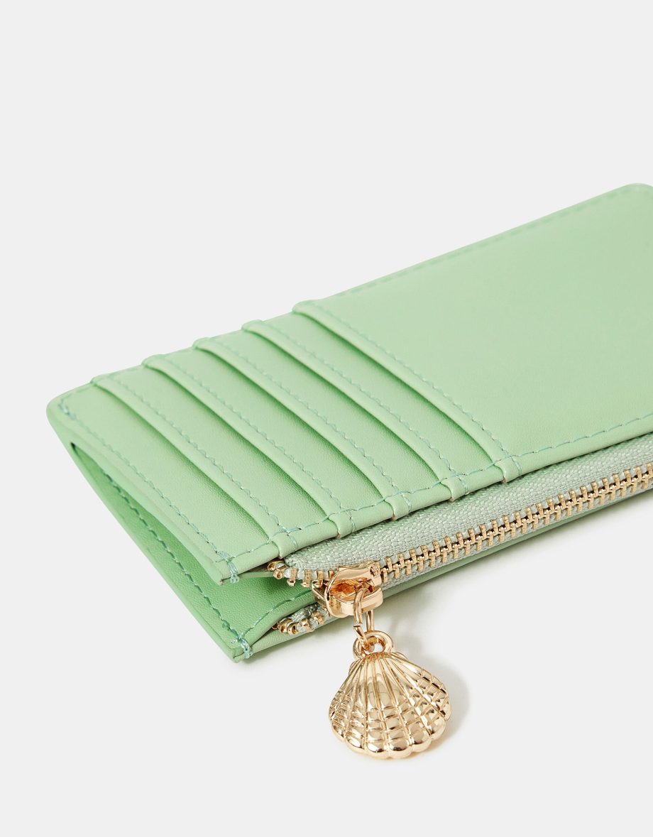 SHELL PLAIN CARD HOLDER