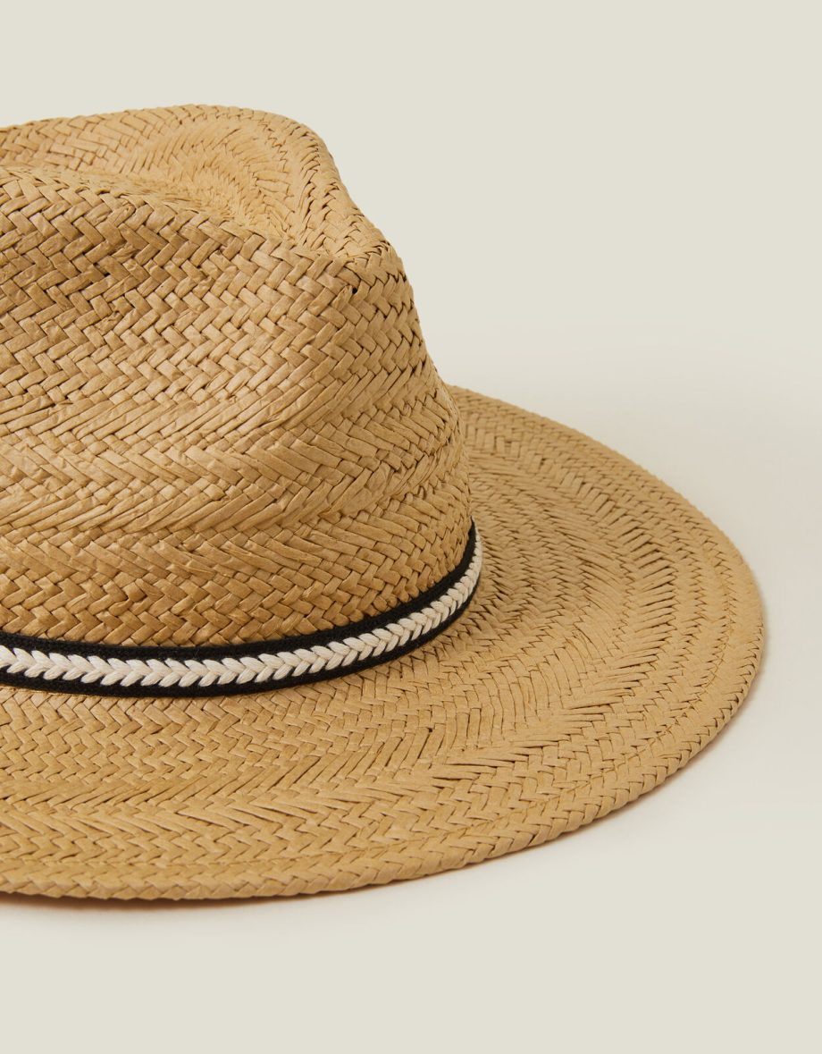 MONOTONE TRIM TRILBY TAN