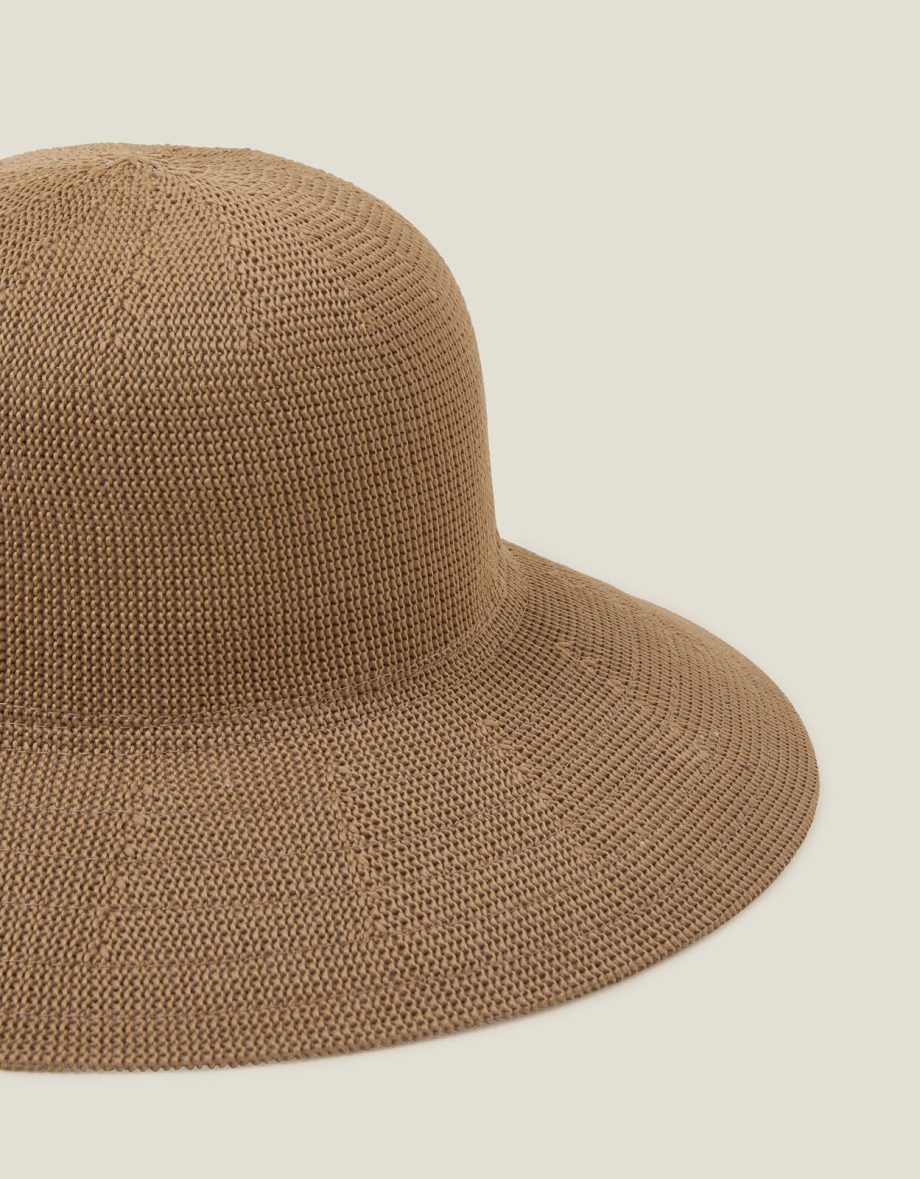 PACKABLE BUCKET HAT TAN