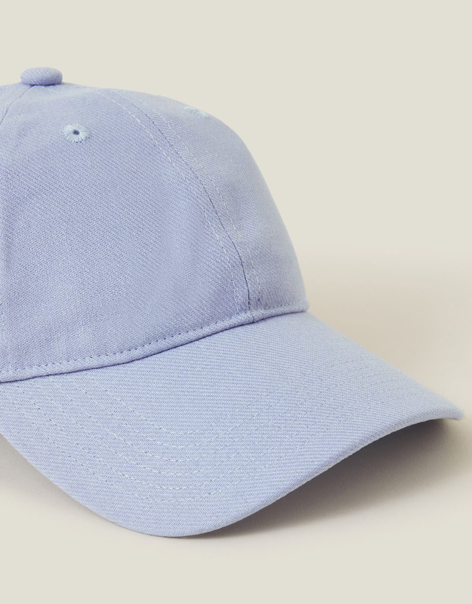 TWILL BASEBALL CAP BLUE