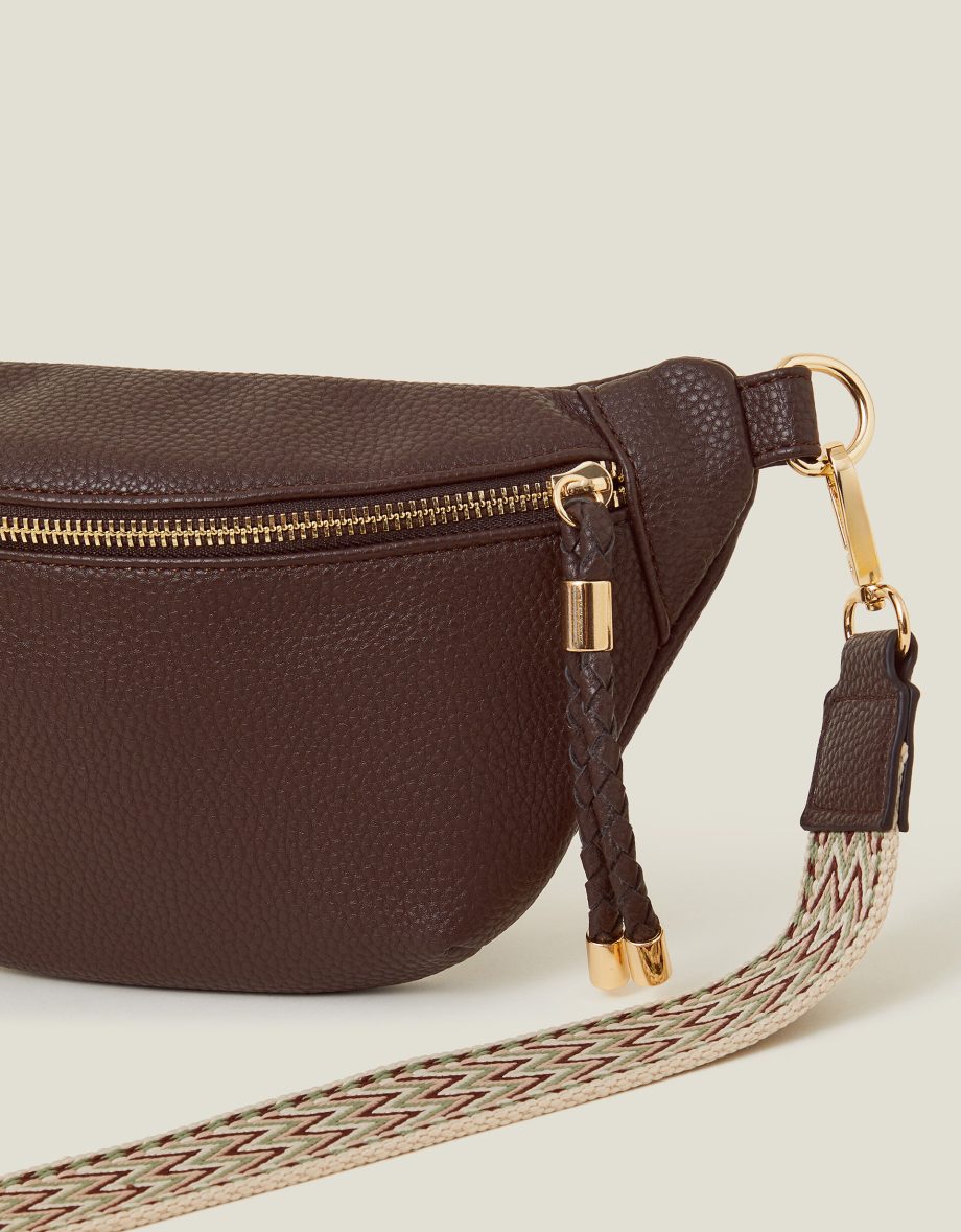 SLING BUM BAG BROWN