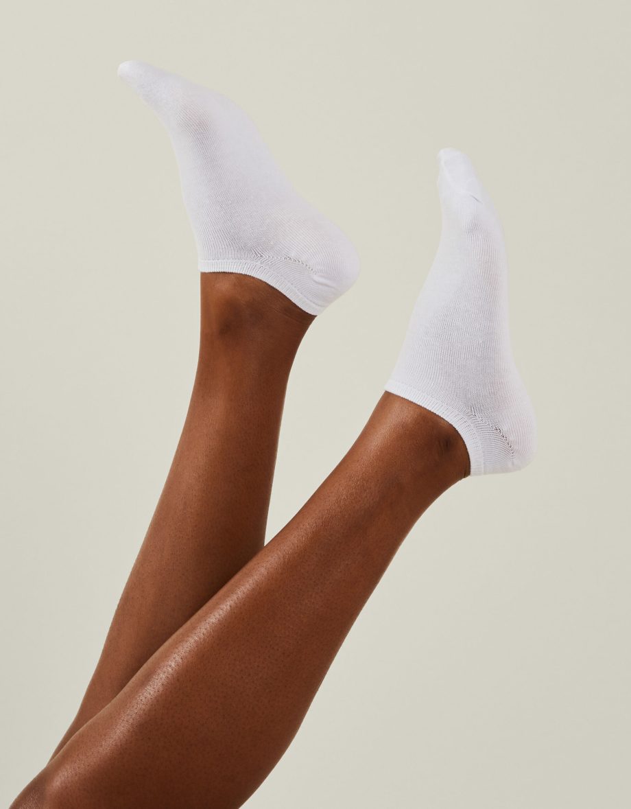 3-PACK TRAINER SOCKS WHITE