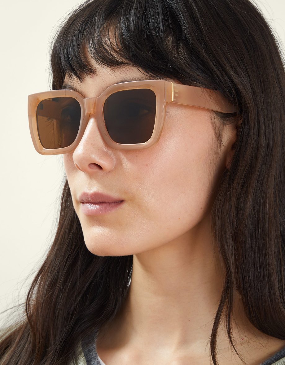 Milky Square Sunglasses