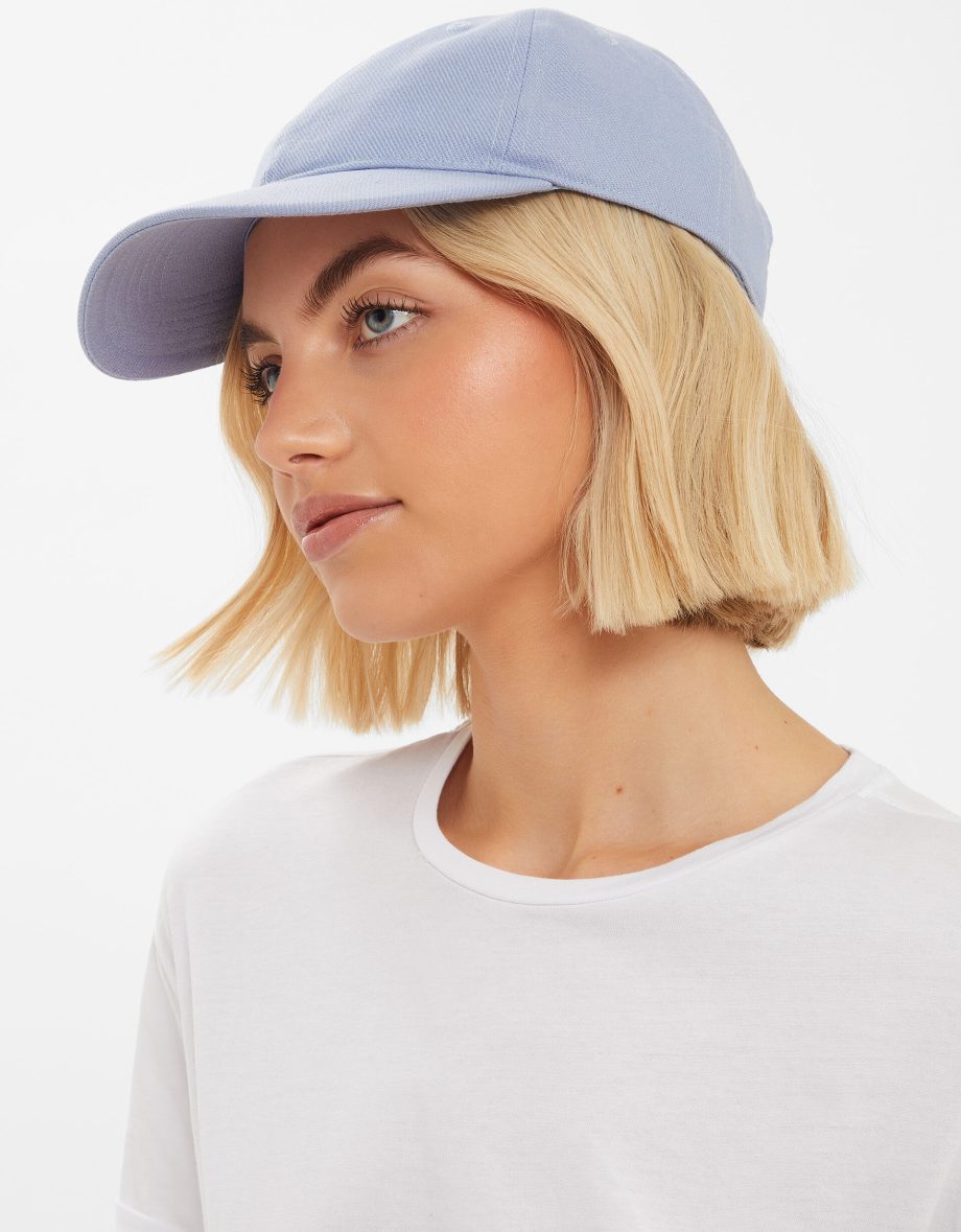 TWILL BASEBALL CAP BLUE