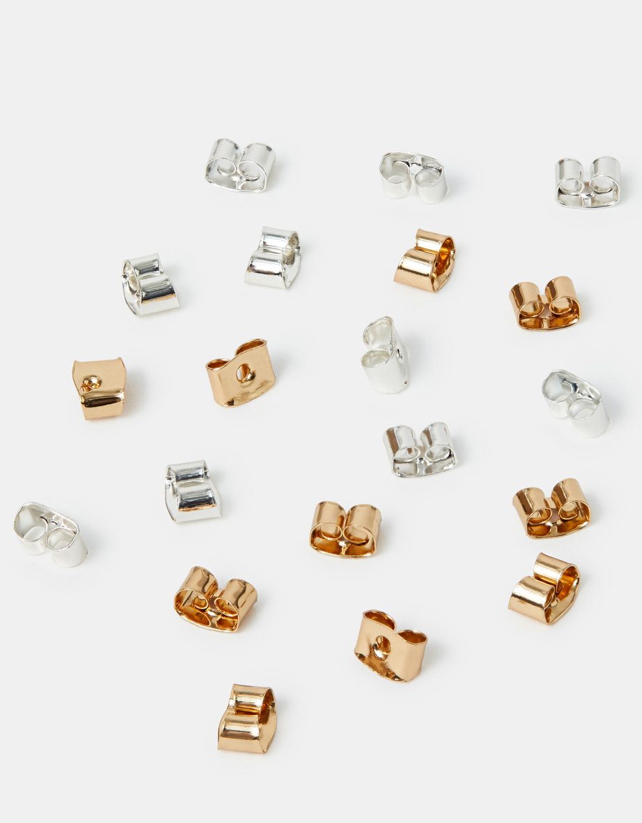 20-PACK MIX BUTTERFLY EARRING BACKS