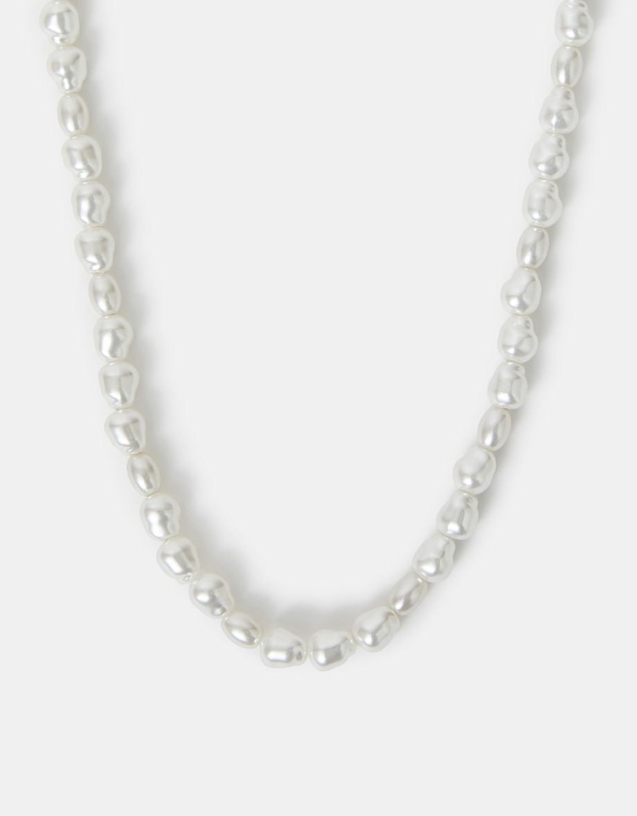 PEARL BEADED NECKLACE