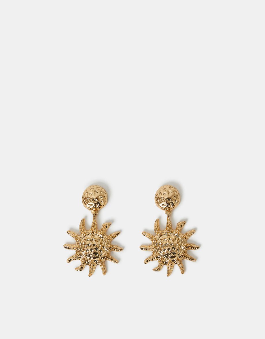 STATEMENT SUN DROP EARRINGS