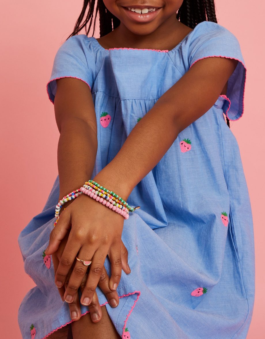 GIRLS FRUIT STRETCH BRACELETS