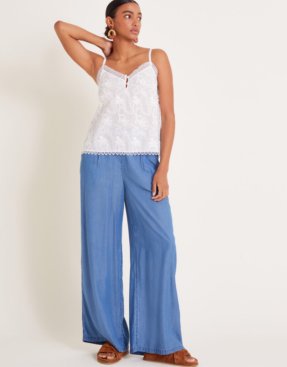 Rosie Embroidered Cami Top