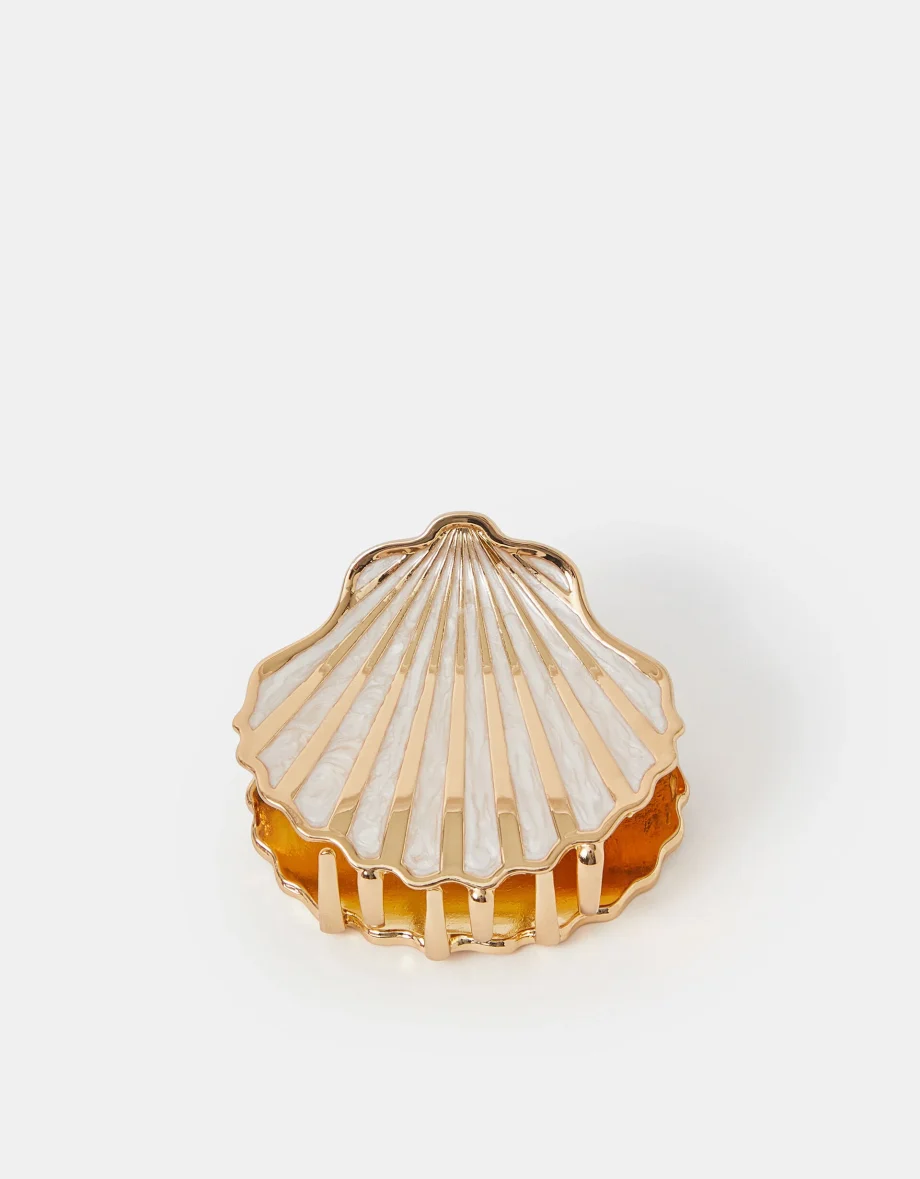 Metal Resin Shell Claw Clip