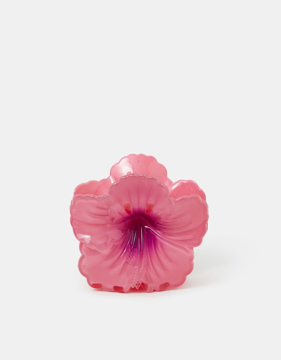 HIBISCUS FLOWER CLAW CLIP