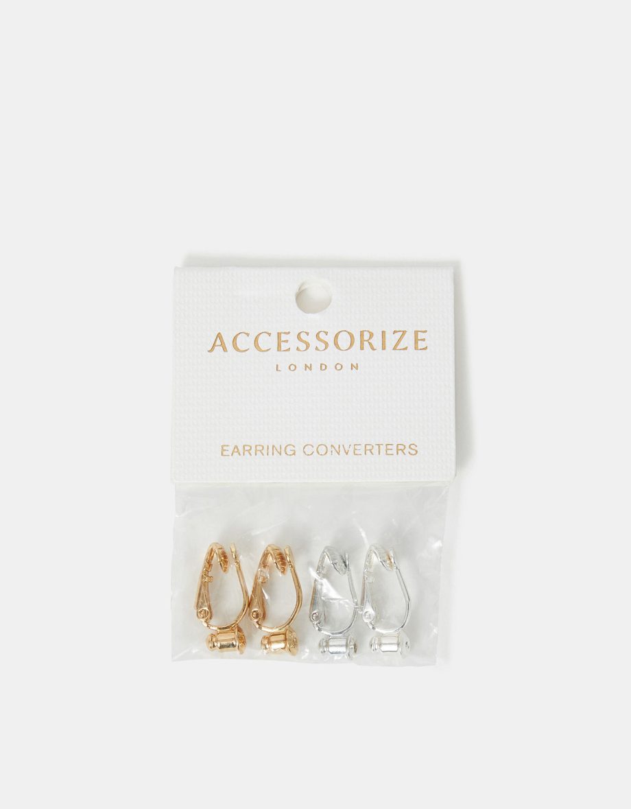 2-PACK CLIP-ON EARRING CONVERTERS