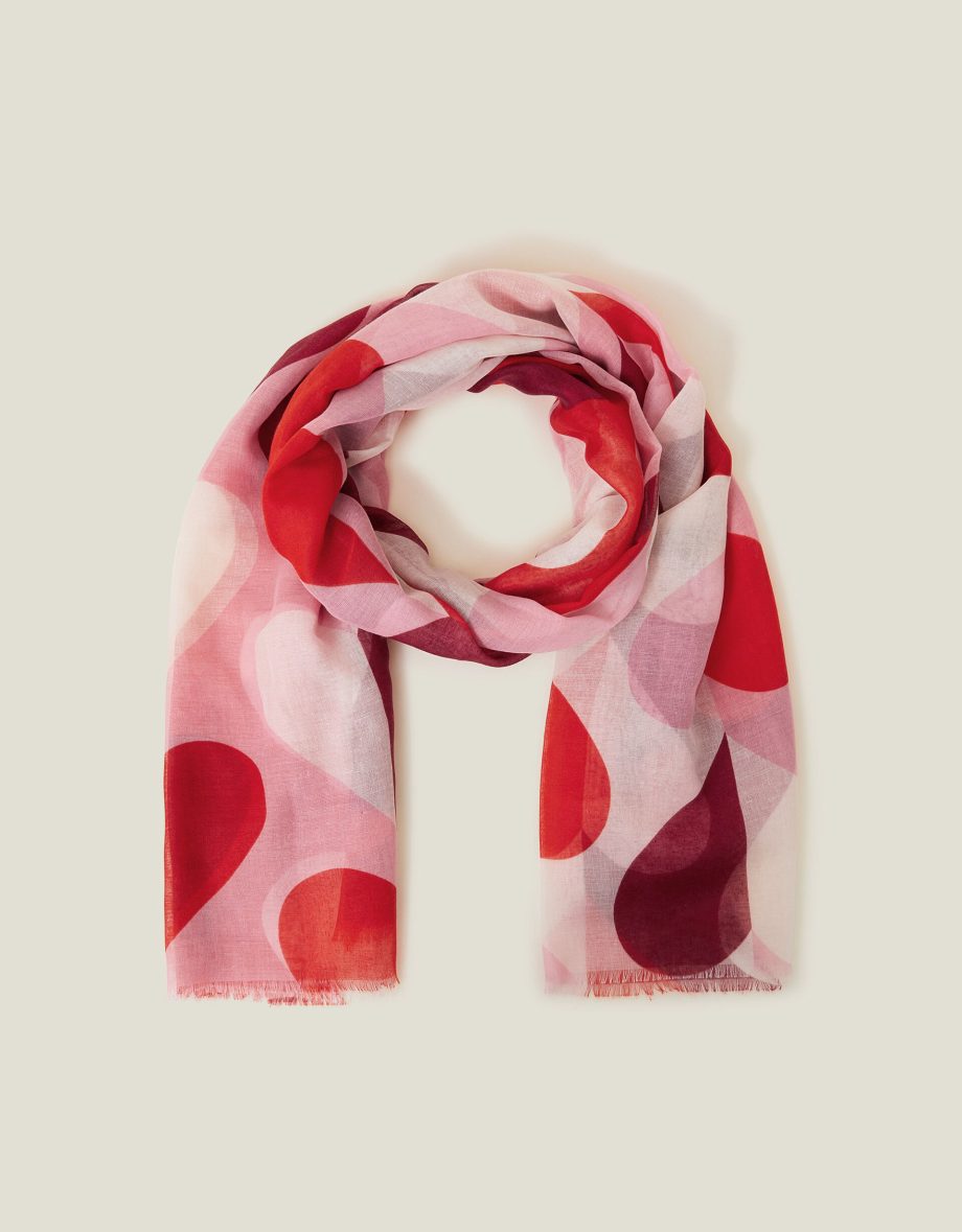 RETRO HEART SCARF
