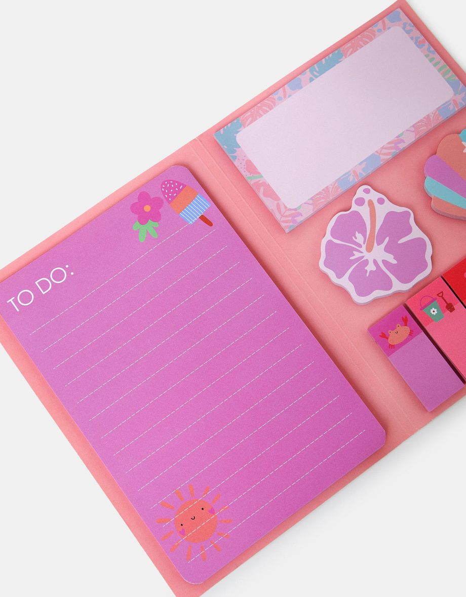 Girls Ice Cream Sticky Notes Set