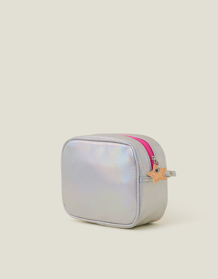 GIRLS BEACH PRINT CONFETTI CROSS-BODY BAG