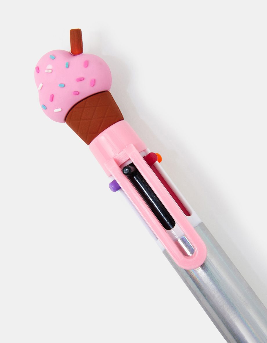 Girls Ice Cream 6-Colour Pen