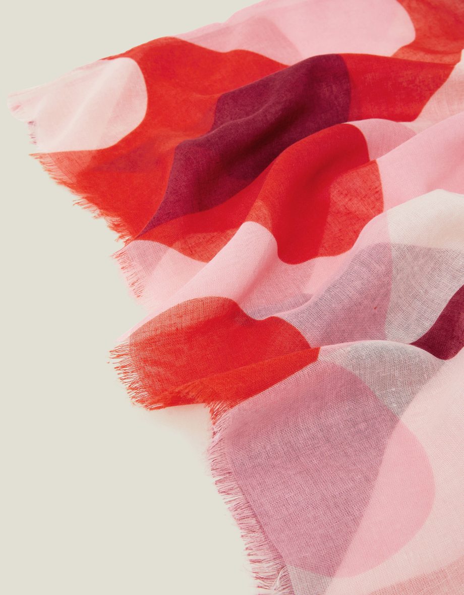 RETRO HEART SCARF