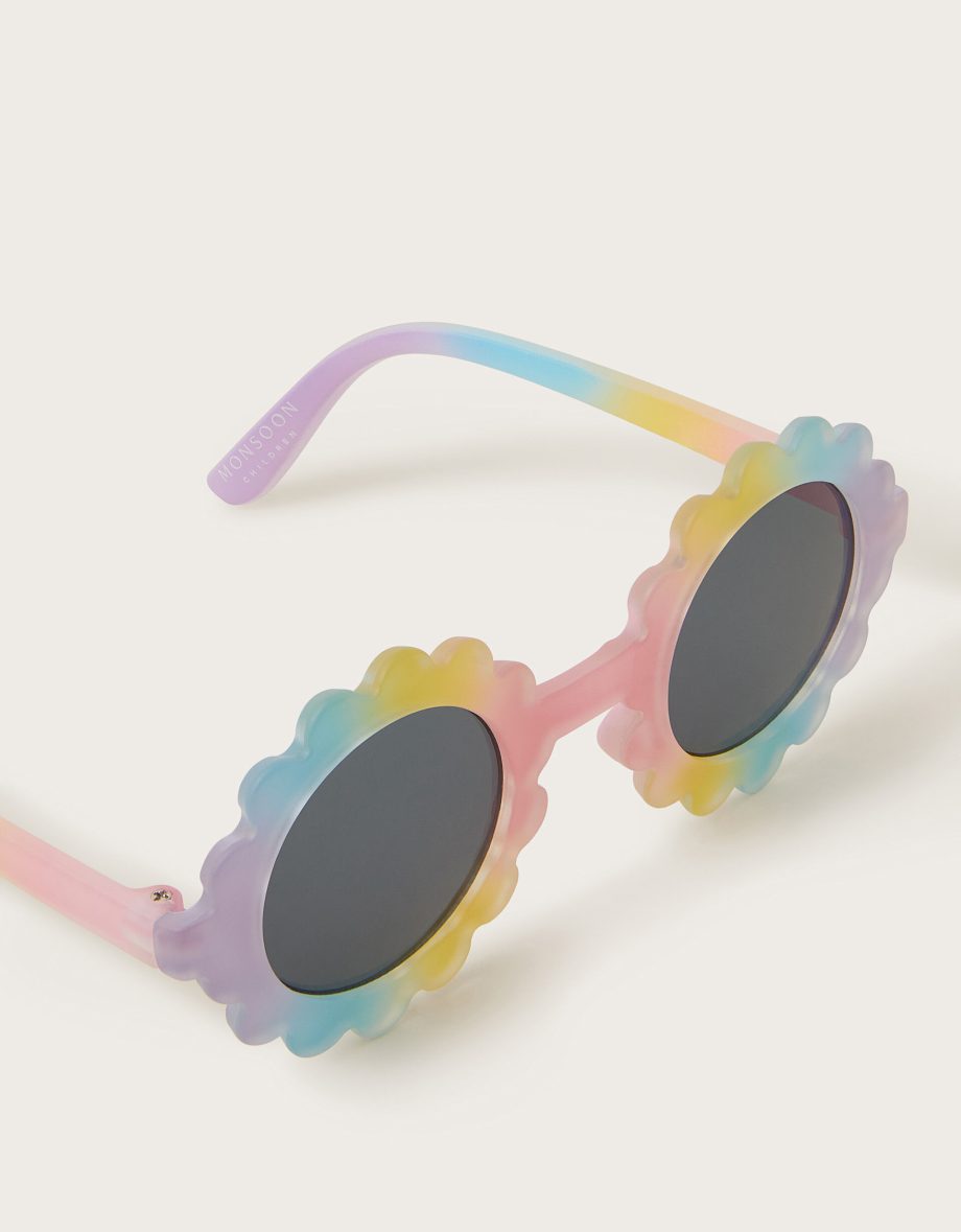 Baby rainbow flower sunglasses