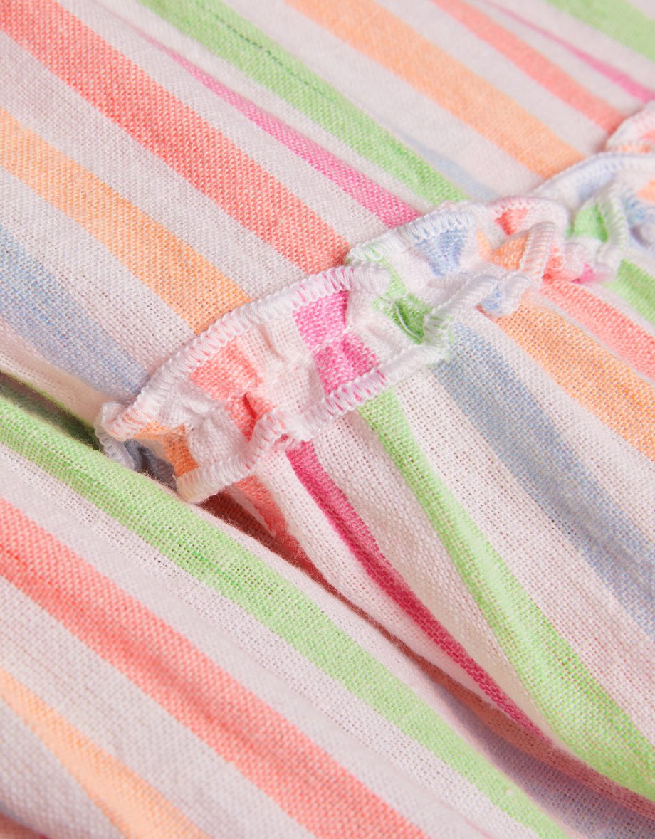 GIRLS STRIPE SUN DRESS MULTI