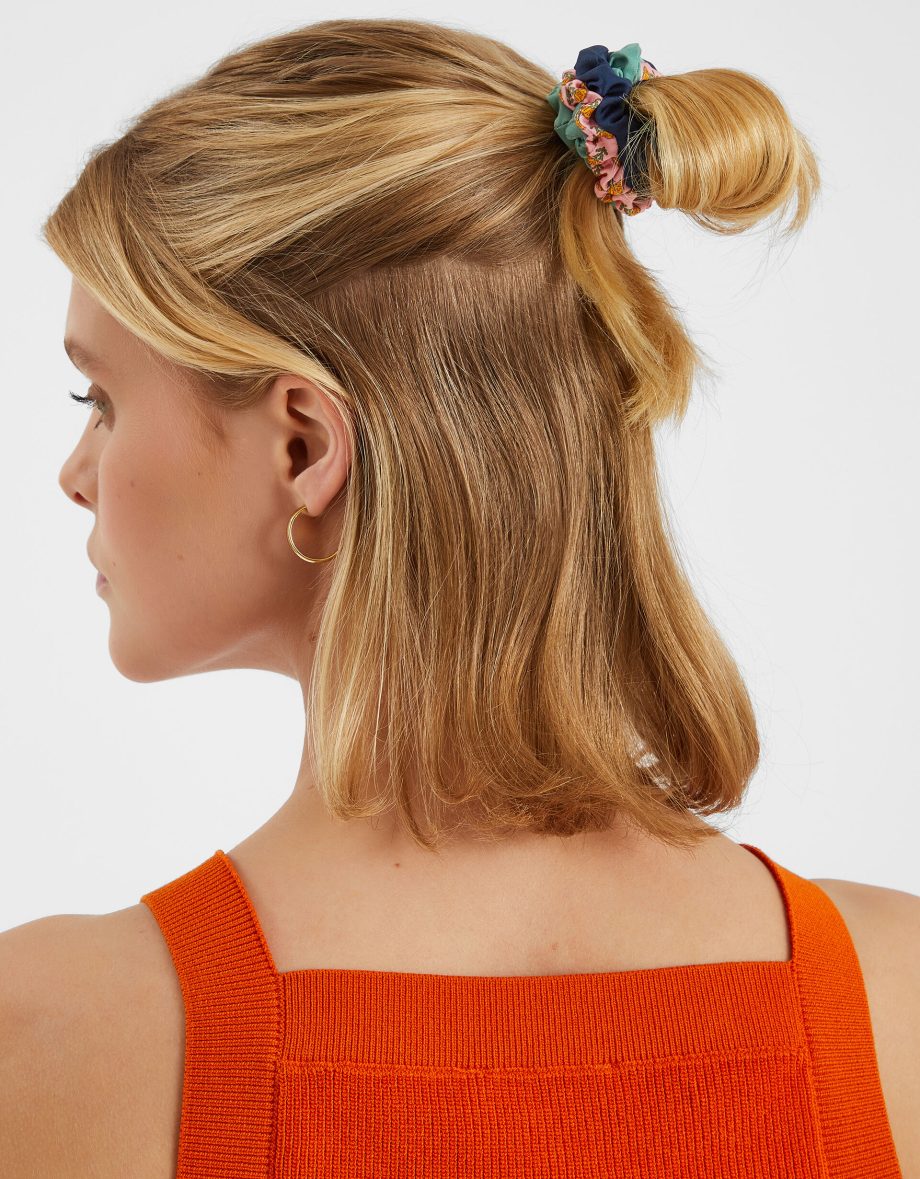 5-PACK MIX SKINNY HAIR SCRUNCHIES