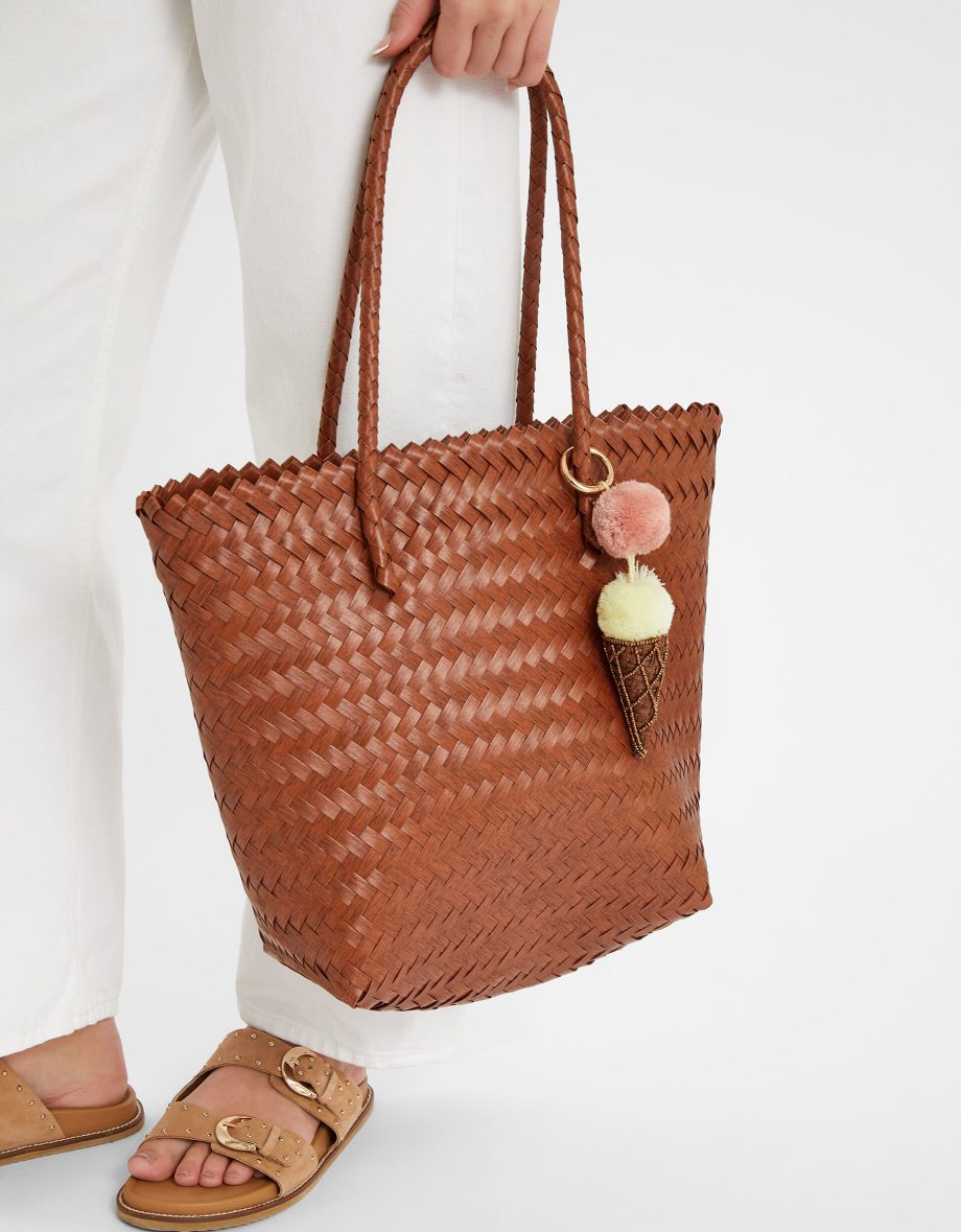 Embellished Ice Cream Bag Charm