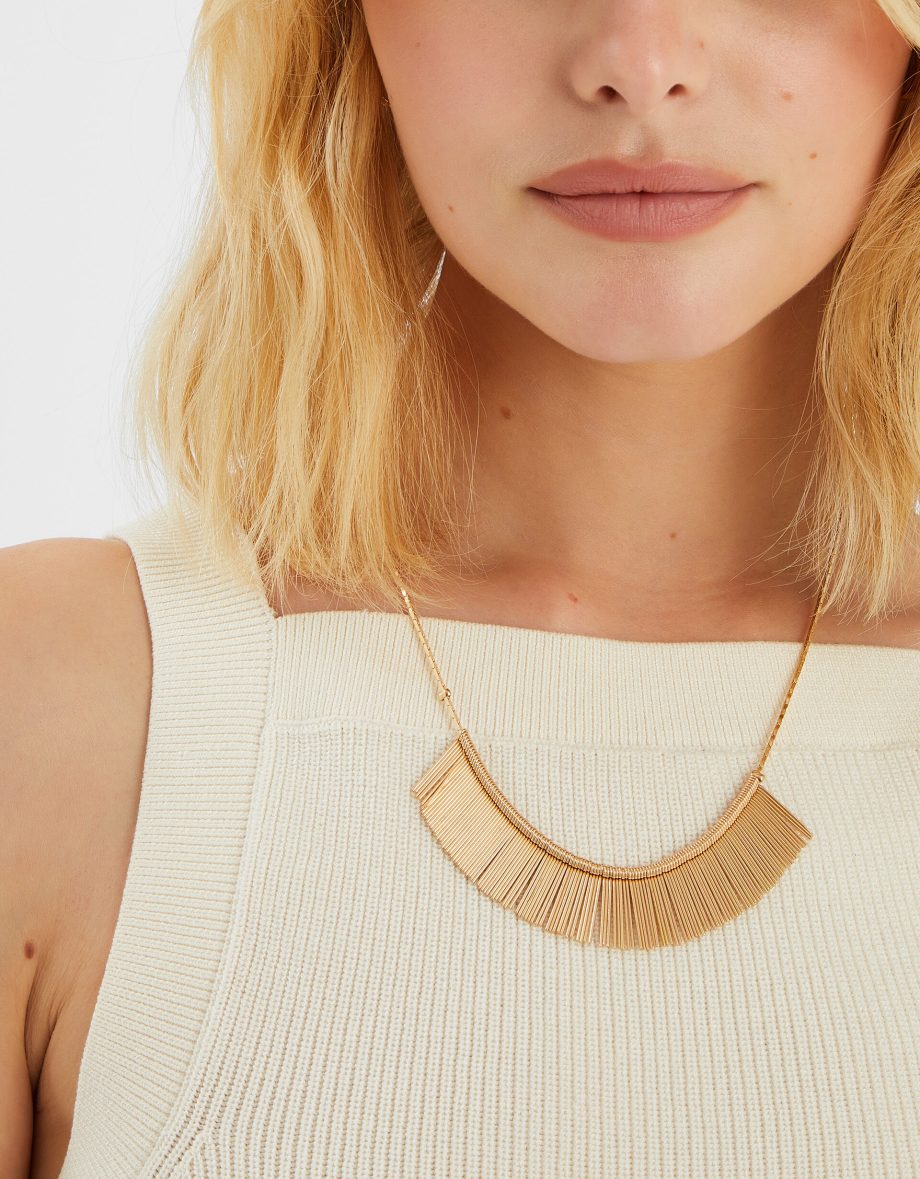 FAN COLLAR NECKLACE