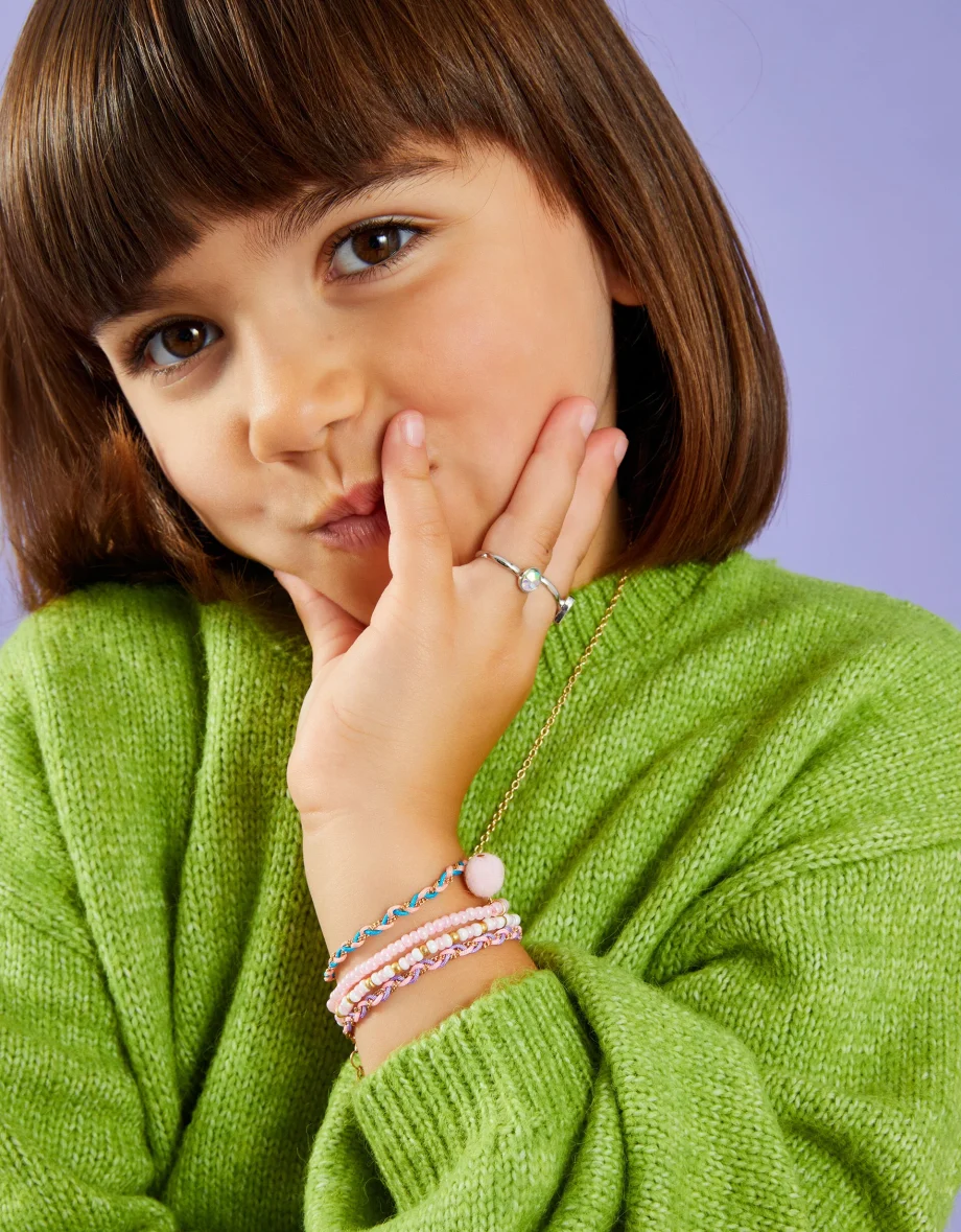 Girls 4-Pack Charm Friendship Bracelets