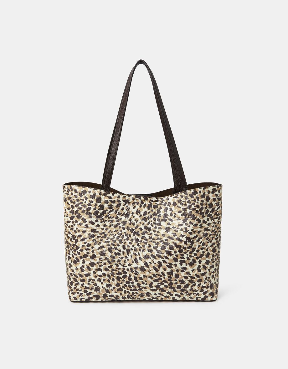 ANIMAL PRINT TOTE BAG