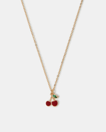 CHERRY PENDANT NECKLACE