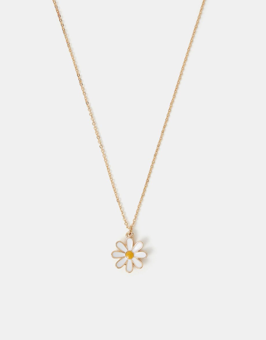DAISY PENDANT NECKLACE