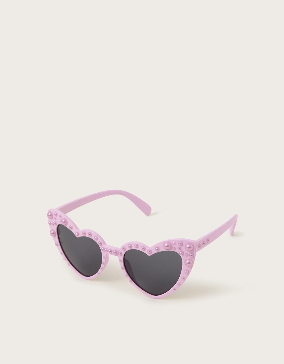Pearly heart sunglasses