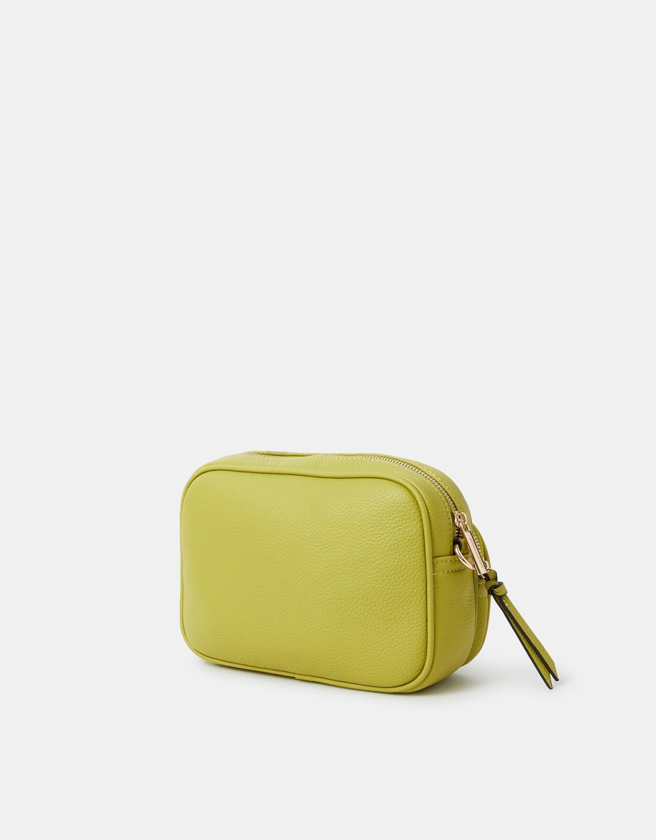 DOUBLE ZIP CAMERA BAG GREEN