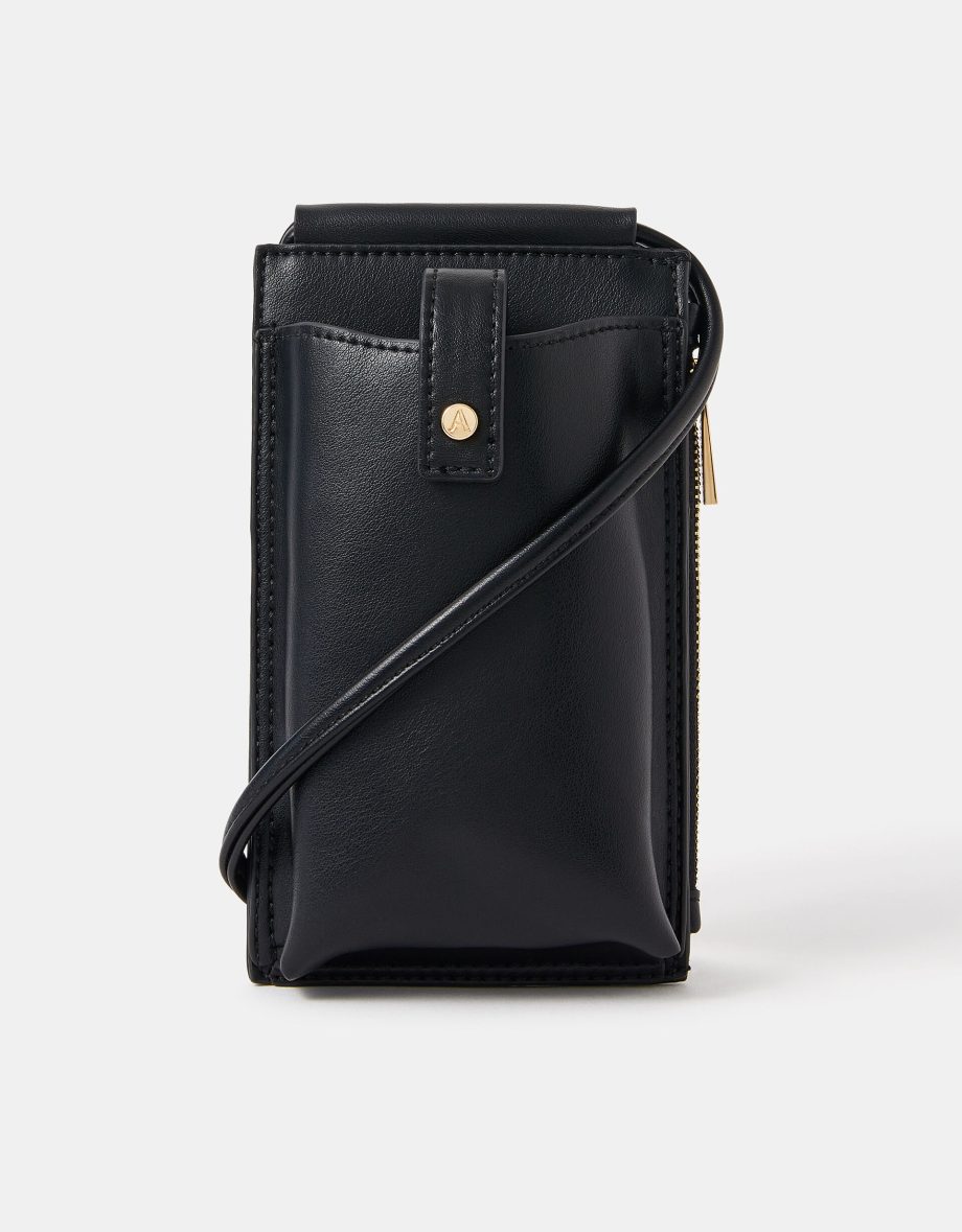 TAB POCKET PHONE BAG BLACK