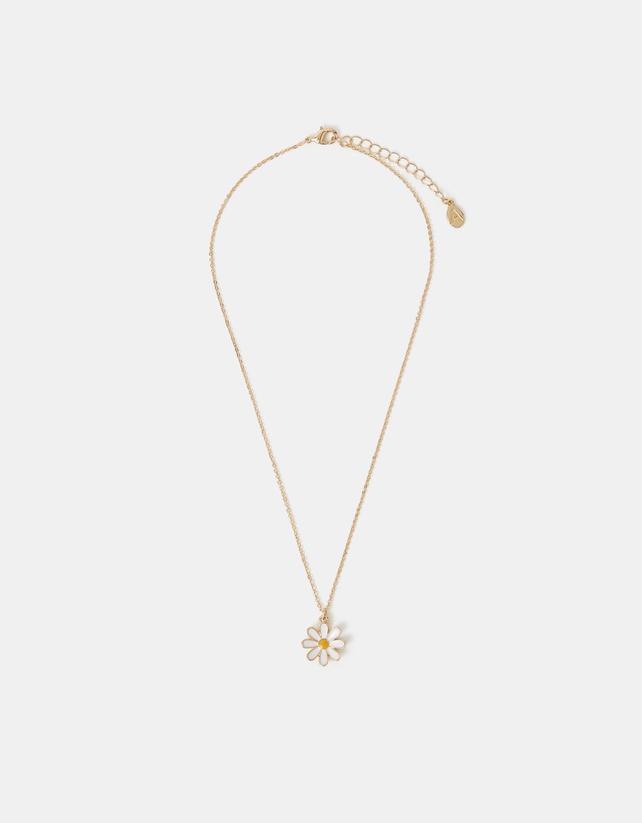 DAISY PENDANT NECKLACE