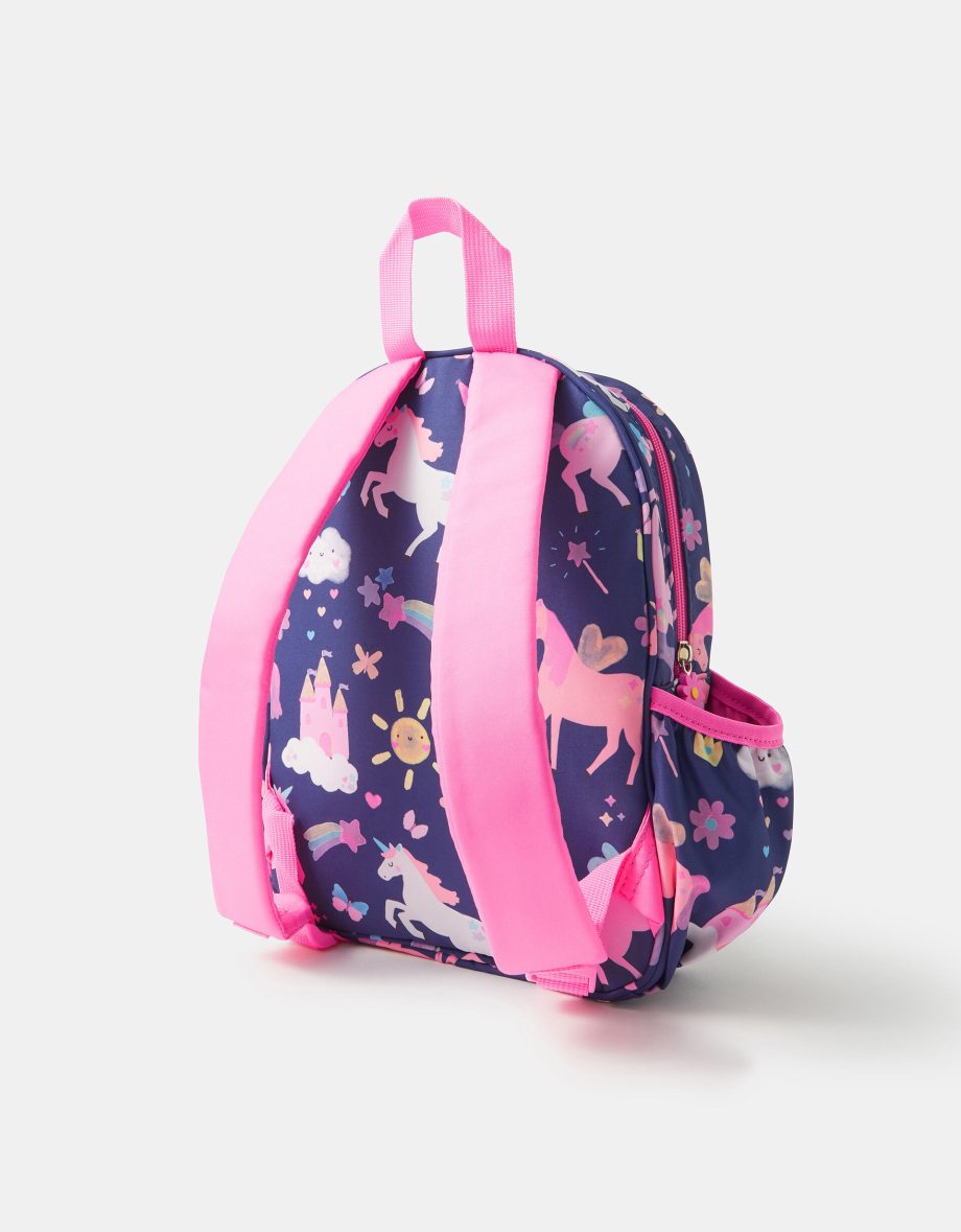 GIRLS UNICORN PRINT BACKPACK